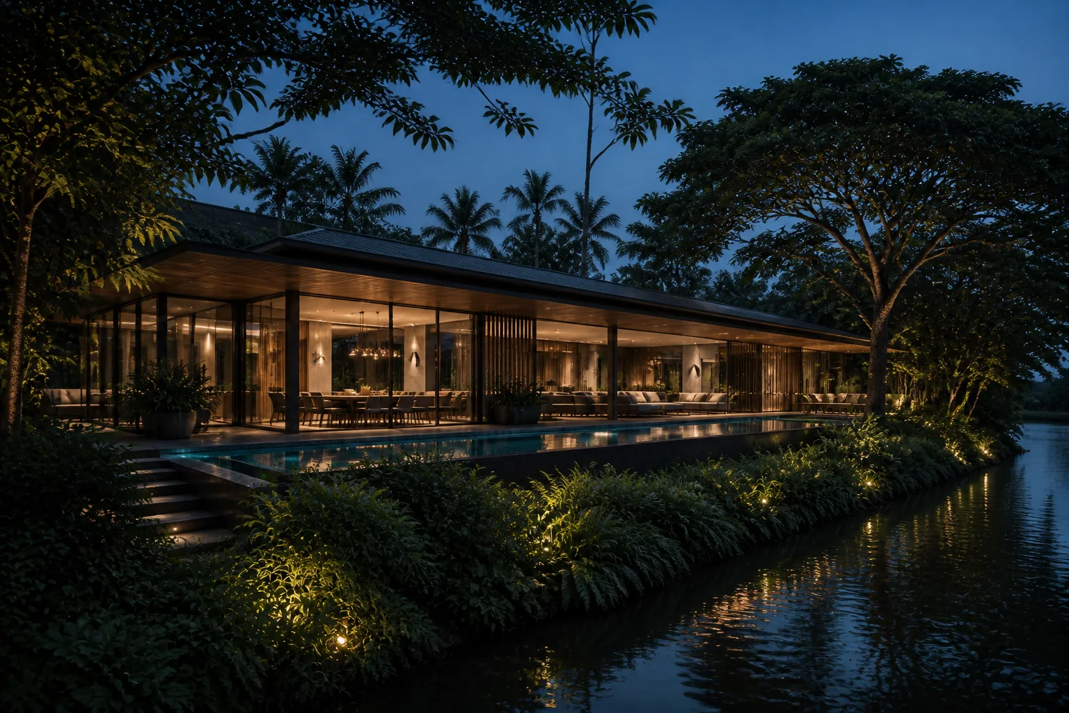 Riverside Villa